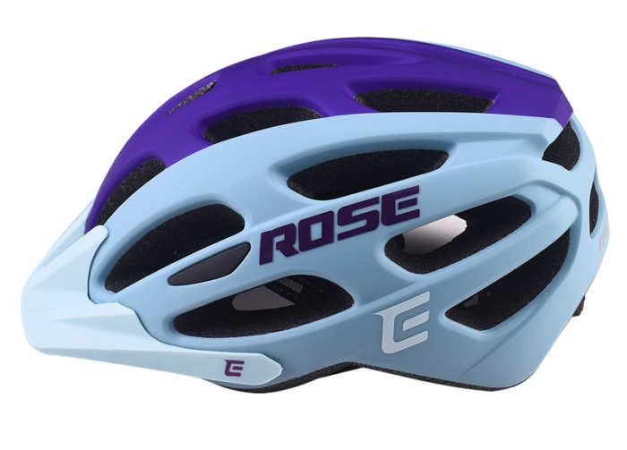 Cyklistická prilba Extend ROSE light blue-night violet, S/M (55-58cm) matt