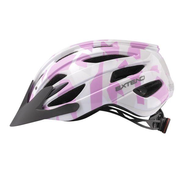 Prilba Extend COURAGE, S/M (51-55cm), camouflage pink
