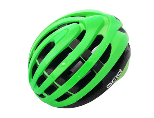 Cyklistická prilba ACID, M/L (58-61cm), green-black, shine