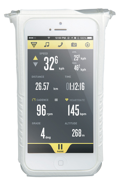 Puzdro Topeak SMART PHONE DRY BAG (iPhone 5/5s/5c/SE) biele