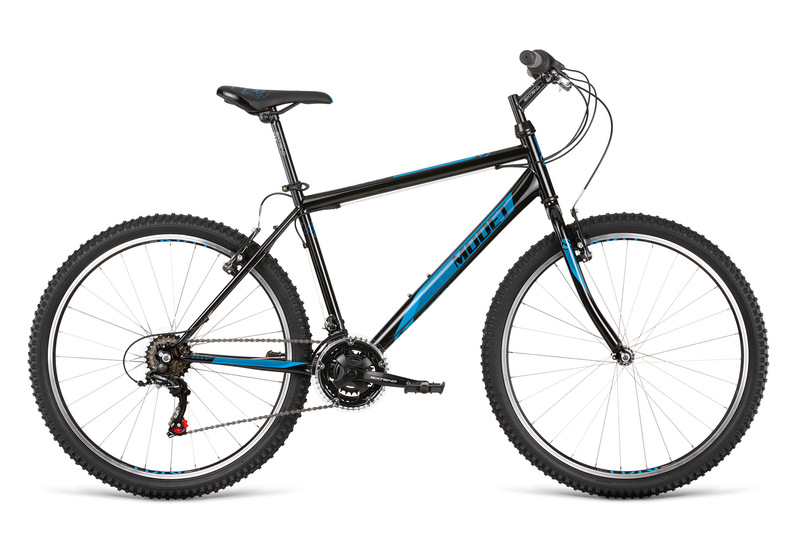 Bicykel MODET ECCO Black-blue 16"