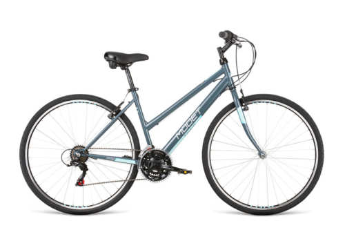 Bicykel MODET TRINO LADY grey-mint 18"