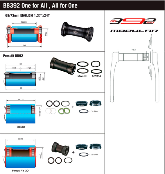 Kľuky FSA PowerBox Carbon 392EVO 32z, 175mm  [1x11,1x12]