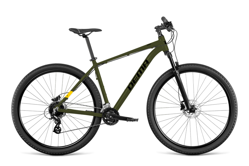 Bicykel Dema ENERGY 7 army green-black L/19'