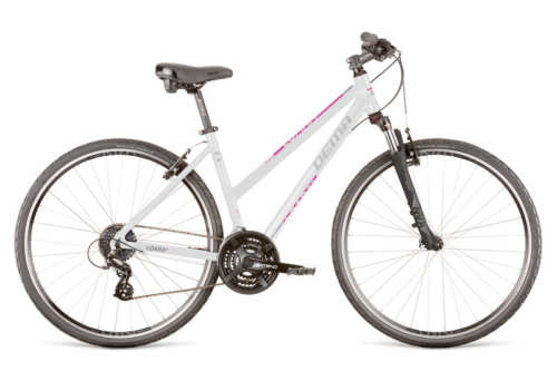 Bicykel Dema LOARA 1 white-magenta S/17'
