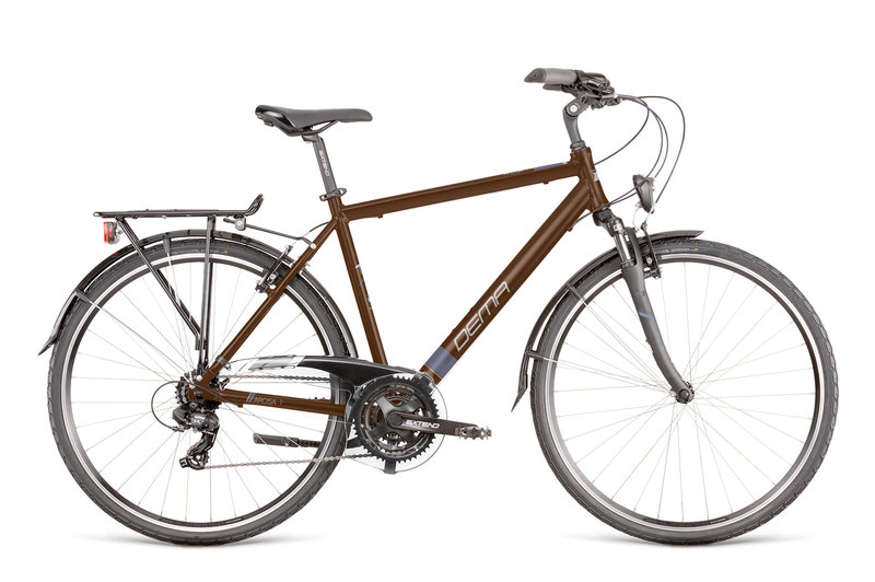 Bicykel Dema AROSA 1 brown-blue M/19'