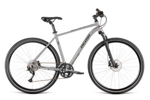 Bicykel Dema AVEIRO 9 silver - black L/20'
