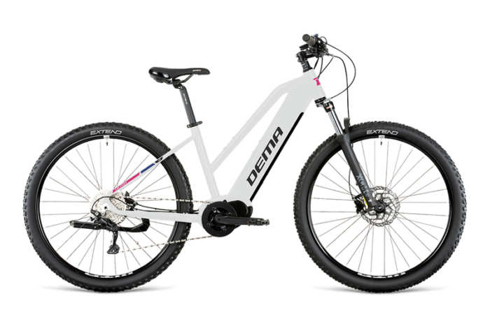Bicykel Dema OMEGA (IB) white pearl - dark grey SM/17,5'